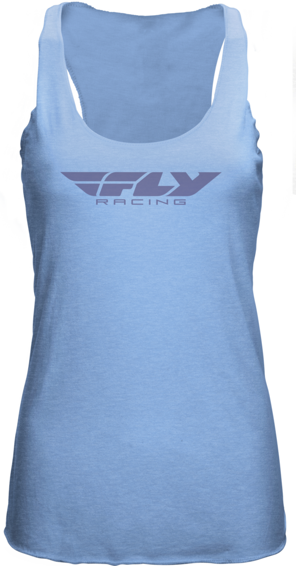 FLY RACING WOMEN'S FLY CORPORATE TANK LIGHT BLUE XL - 356-6155X