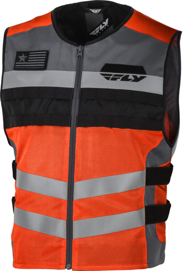 FLY RACING FAST-PASS VEST NEON ORANGE 2X/3X - #6179 478-6002~7