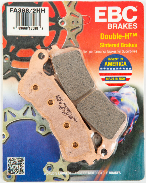 EBC BRAKE PADS DOUBLE-H SINTERED - FA388/2HH