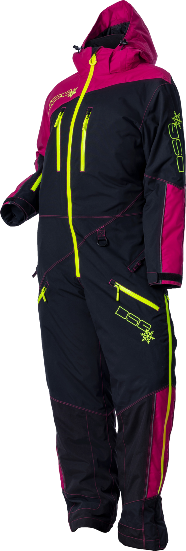 DSG DSG MONOSUIT 2.0 BERRY/BLACK XL - 52269