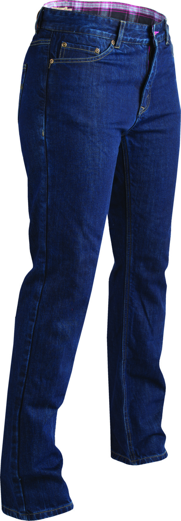 FLY RACING WOMEN'S FORTRESS JEANS INDIGO SZ 04 - #6049 478-362~4