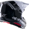 ALPINESTARS S-M8 RADIUM 2 HELMET BLACK/WHITE MD - 8301523-12-MD - Image 2