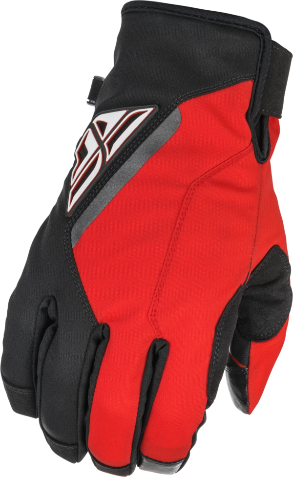 FLY RACING TITLE GLOVES BLACK/RED SZ 11 - 371-05311