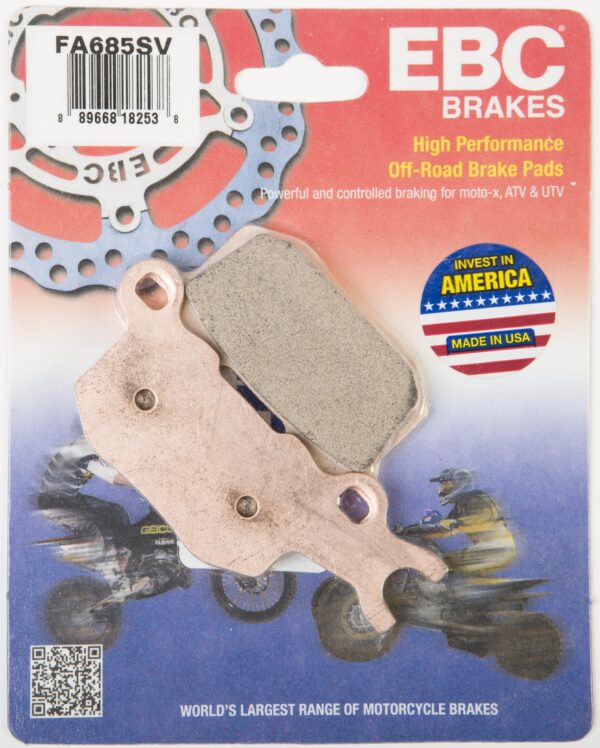 EBC BRAKE PADS FA685SV SEVERE DUTY SV SERIES - FA685SV