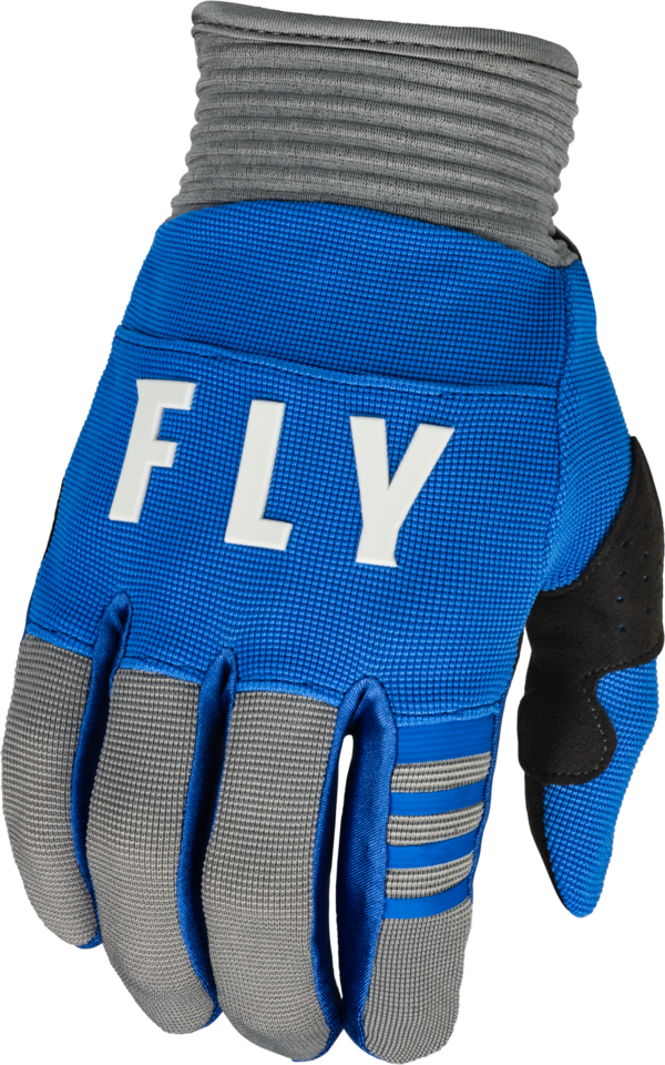 FLY RACING YOUTH F-16 GLOVES BLUE/GREY Y2XS - 376-912Y2XS