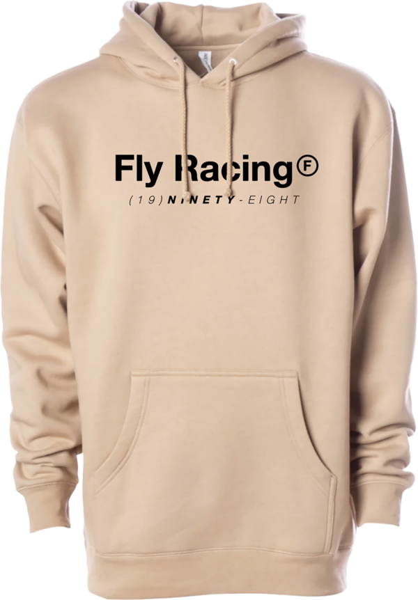 FLY RACING FLY TRADEMARK HOODIE SANDSTONE SM - 354-0303S