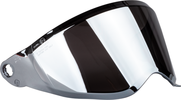 FLY RACING TREKKER HELMET FACE SHIELD SILVER IRIDIUM - F73-88554