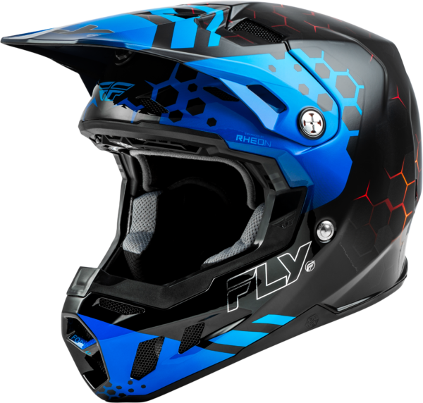 FLY RACING FORMULA CC TEKTONIC HELMET BLACK/BLUE/RED XS - 73-4330XS