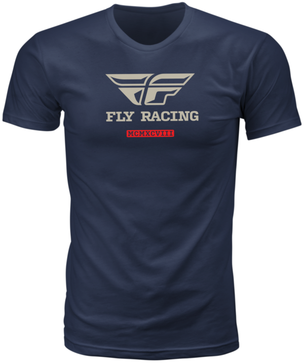 FLY RACING FLY EVOLUTION TEE NAVY SM - 352-0131S