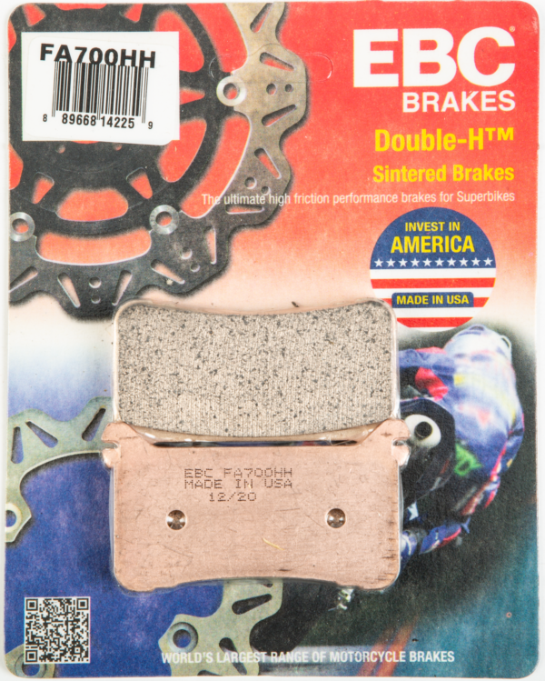 EBC BRAKE PADS FA700HH DOUBLE-H SINTERED - FA700HH