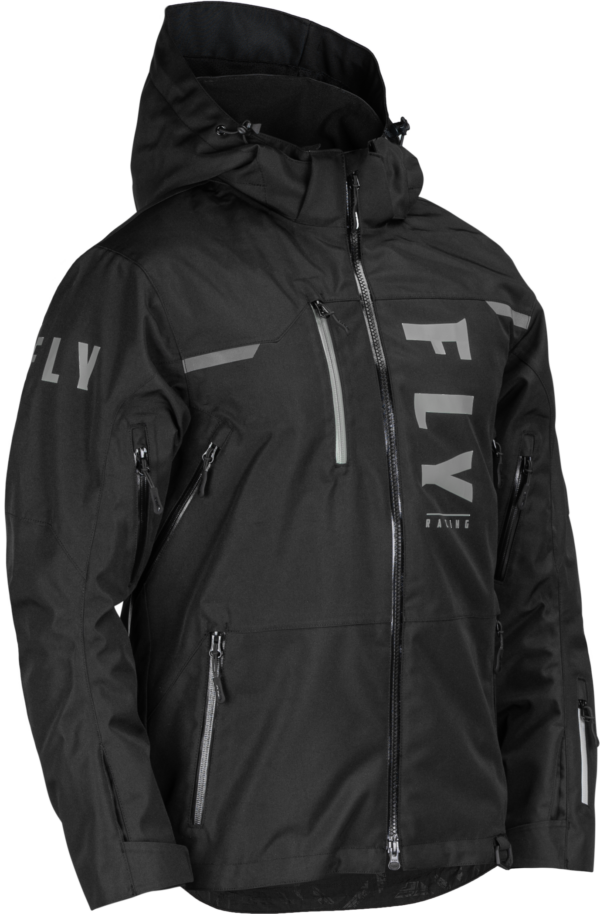 FLY RACING CARBON JACKET BLACK MD - 470-5200M