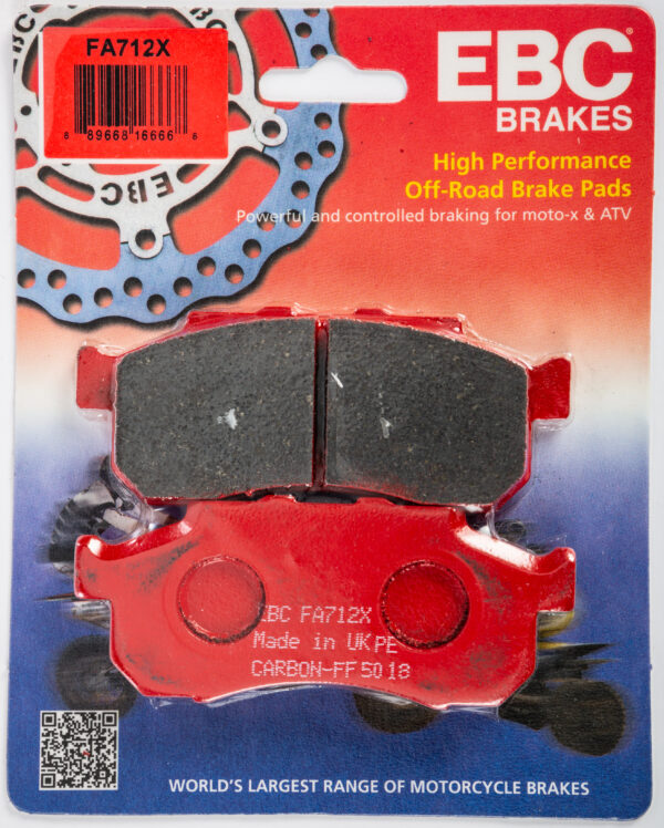 EBC BRAKE PADS FA712X CARBON X SERIES - FA712X