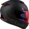 FLY RACING SENTINEL RECON HELMET MATTE BLACK/PURPLE CHROME XS - 73-8429XS - Image 4