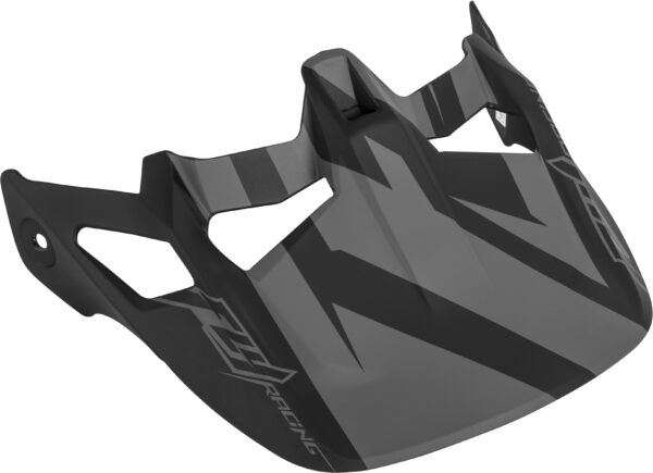 FLY RACING WERX RIVAL HELMET VISOR MATTE BLACK - 73-92804