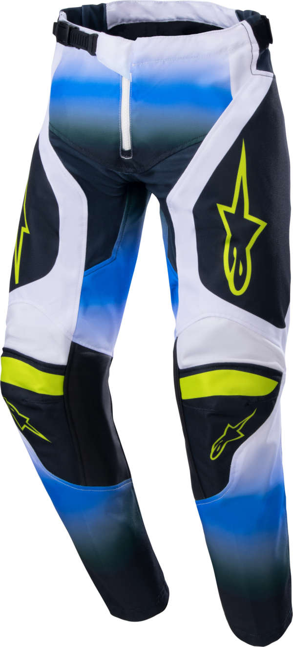 ALPINESTARS YOUTH RACER PUSH PANTS NIGHTLIFE BLUE/WHITE 24 - 3740823-9702-24