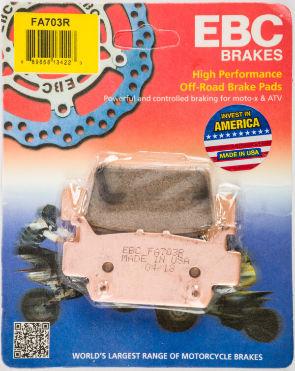 EBC BRAKE PADS FA703R SINTERED R SERIES - FA703R