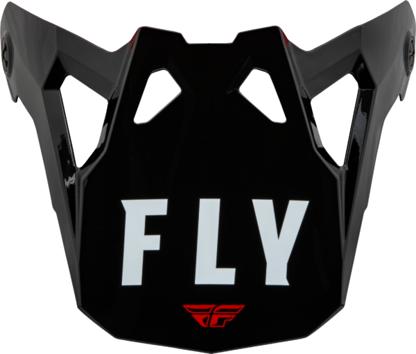 FLY RACING FORMULA CP SLANT VISOR RED/BLACK/WHITE YM-SM - 73-87313S