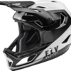 FLY RACING RAYCE BICYCLE HELMET BLACK/WHITE XL - 73-3602X - Image 2