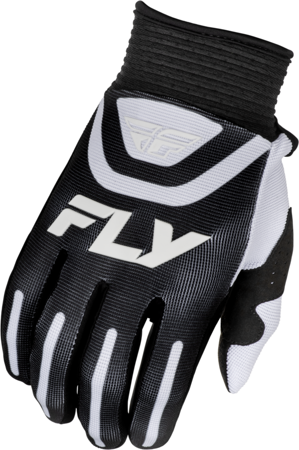 FLY RACING YOUTH F-16 GLOVES BLACK/WHITE YL - 378-912YL