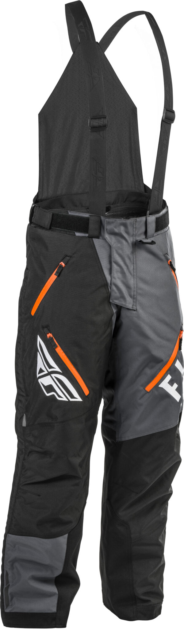 FLY RACING SNX PRO BIB BLACK/GREY/ORANGE XL - 470-4251X