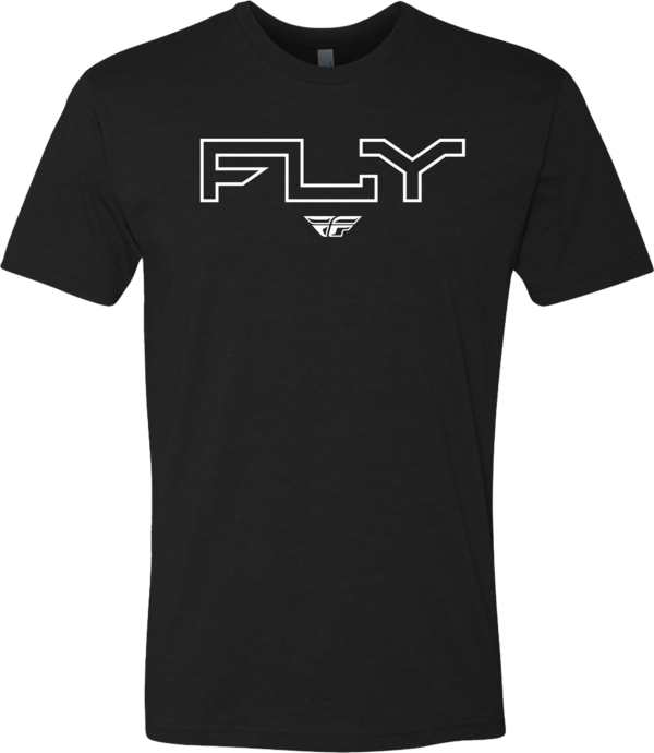 FLY RACING YOUTH FLY EDGE TEE BLACK YL - 354-0308YL