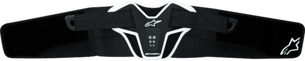 ALPINESTARS SATURN KIDNEY BELT BLACK/WHITE - 6504612-12-OS