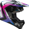 FLY RACING FORMULA CP KRYPTON HELMET WHITE/BLACK/PURPLE XS - 73-0039XS - Image 4