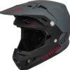 FLY RACING YOUTH FORMULA CC CENTRUM HELMET MATTE GREY/BLACK YL - 73-4321YL - Image 2