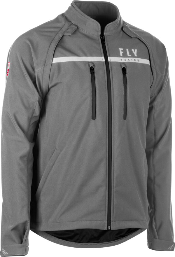 FLY RACING PATROL JACKET GREY SM - 373-687S