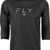 FLY RACING RIPA 3/4 SLEEVE JERSEY BLACK/GREY XL - 352-8130X - Image 2