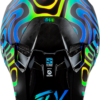 FLY RACING FORMULA S CARBON ZEN HELMET BLACK CARBON/BLUE/YELLOW LG - 73-4468L - Image 7