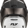 FLY RACING KINETIC RALLY HELMET MATTE GREY/BLACK/WHITE XS - A0030611XS - Image 2