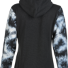 FLY RACING WOMEN'S FLY TIE-DYE ZIP UP HOODIE BLACK/GREY 2X - 358-00702X - Image 2