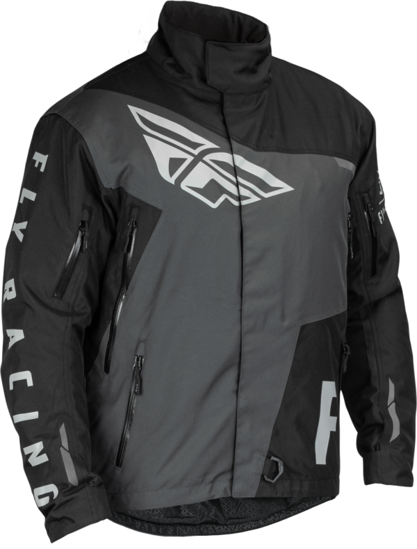 FLY RACING SNX PRO JACKET BLACK/GREY MD - 470-5400M