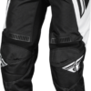 FLY RACING WOMEN'S F-16 PANTS BLACK/WHITE SZ 03/04 - 377-83203 - Image 4