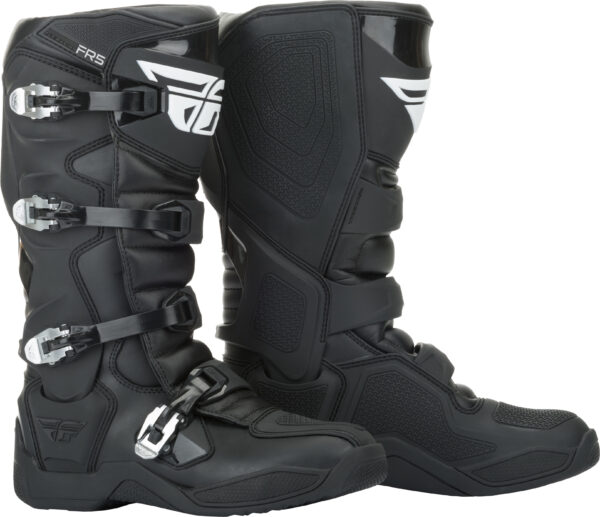 FLY RACING FR5 BOOTS BLACK SZ 13 - 364-70013