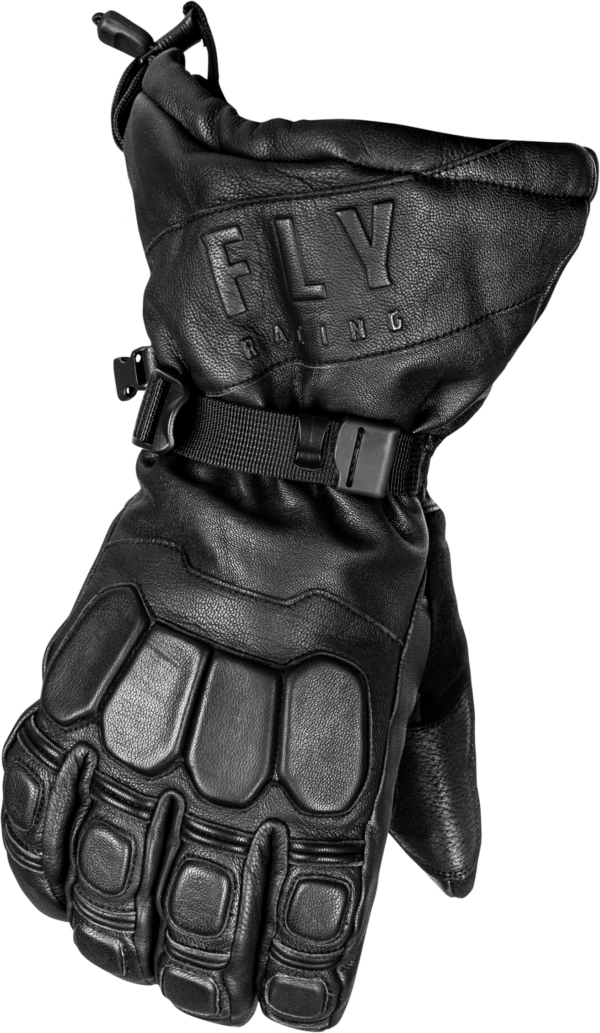 FLY RACING GLACIER GLOVES BLACK XS - 363-3940XS