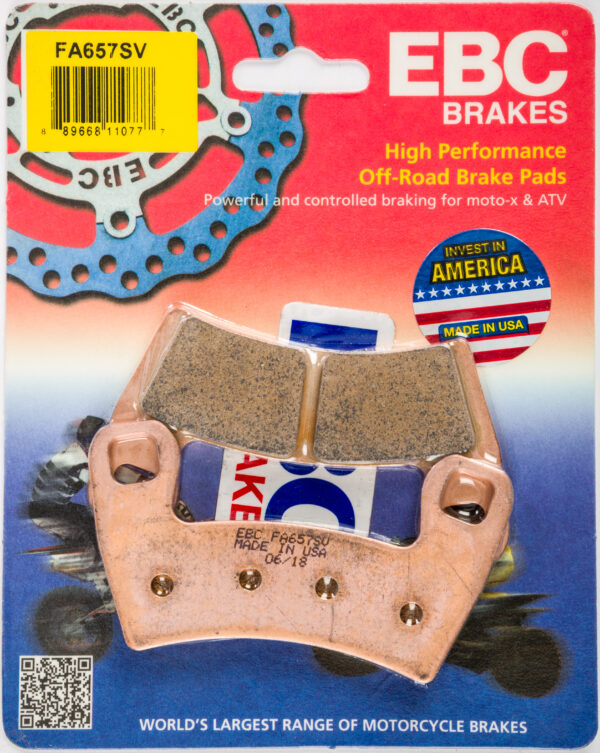 EBC BRAKE PADS FA657SV SEVERE DUTY SV SERIES - FA657SV