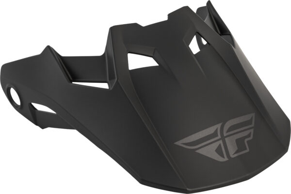 FLY RACING FORMULA CC SOLID HELMET VISOR MATTE BLACK XL-2X - 73-4735L