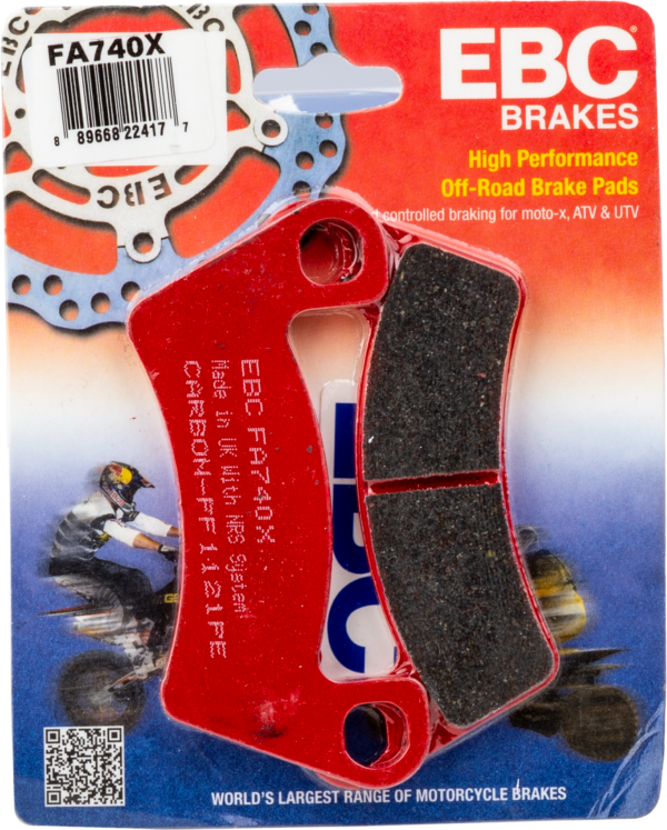 EBC BRAKE PADS FA740X CARBON X SERIES - FA740X