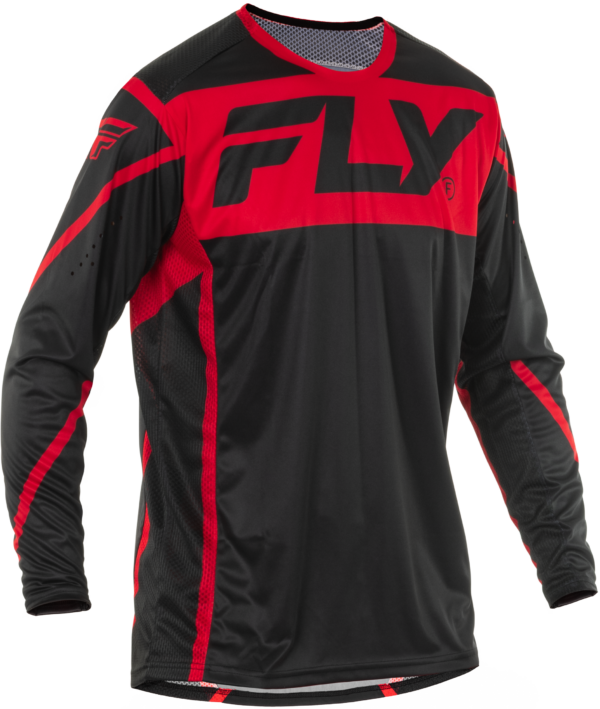 FLY RACING YOUTH LITE JERSEY BLACK/RED YXL - 378-721YXL