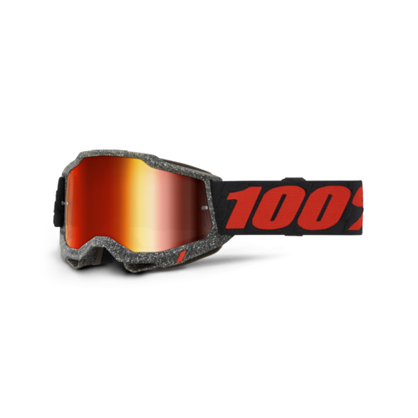 100-PERCENT ACCURI 2 GOGGLE HUARAKI MIRROR RED - 50014-00043