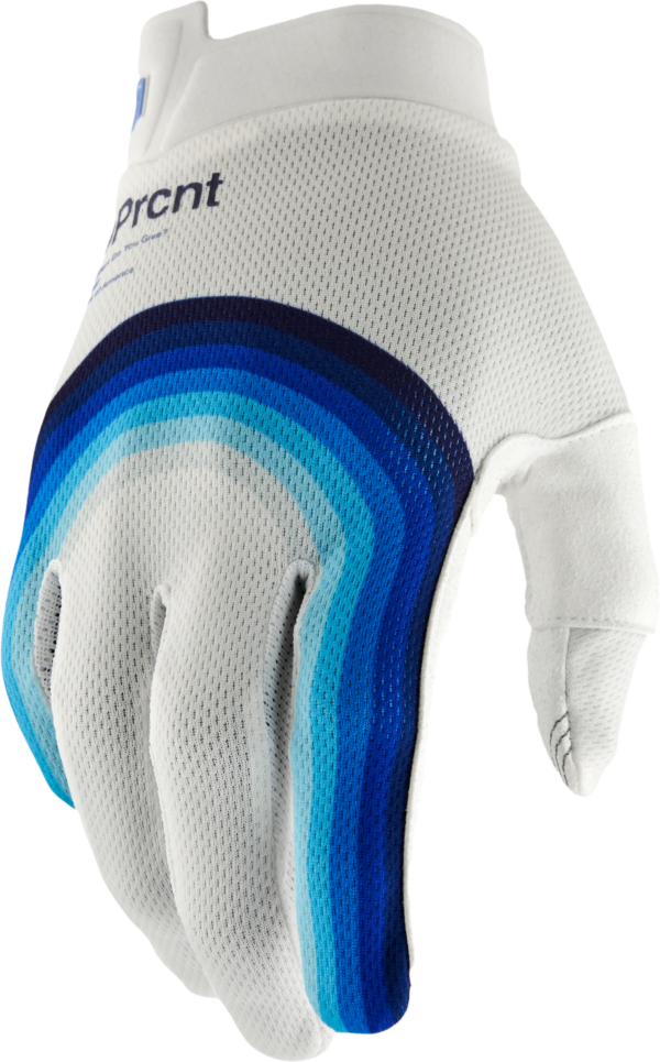 100-PERCENT ITRACK GLOVES REWIND WHITE SM - 10008-00055