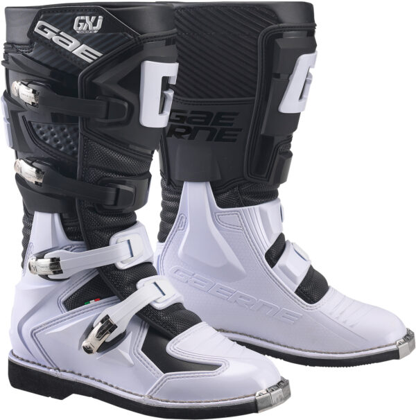 GAERNE GX-J BOOTS BLACK/WHITE SZ 06 - 2169-004-06