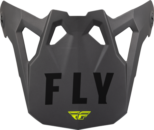 FLY RACING FORMULA CP SLANT VISOR BLACK/GREY/HI-VIS MD-2X - 73-87310L