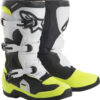 ALPINESTARS TECH 3S BOOTS BLACK/WHITE/YELLOW SZ 06 - 2014018-125-6 - Image 6