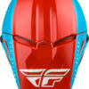 FLY RACING KINETIC STRAIGHT EDGE HELMET RED/WHITE/BLUE LG - 73-8632L - Image 3