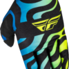 FLY RACING YOUTH LITE ZEN GLOVES BLACK/BLUE/HI-VIS YL - 378-740YL - Image 2