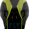 FLY RACING YOUTH FORMULA CARBON TRACER HELMET HI-VIS/BLACK YL - 73-4442YL - Image 4