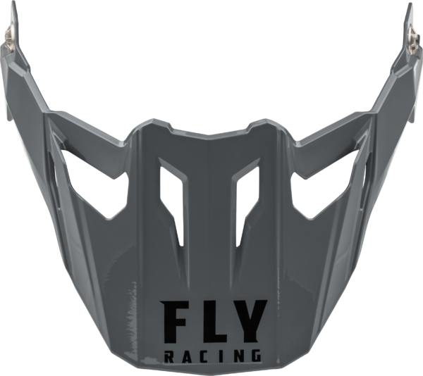 FLY RACING TREKKER SOLID HELMET VISOR GREY - F73-7039